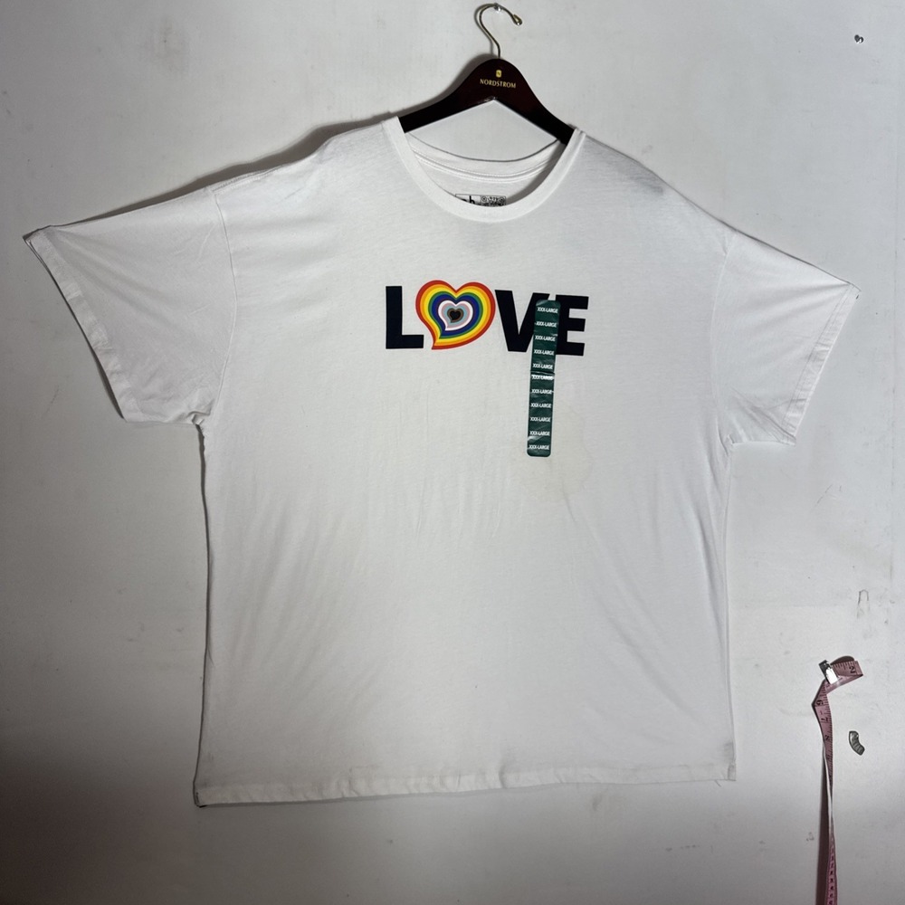 The Phluid Project Adult Unisex Short Sleeve Graphic Pride Crewneck T-Shirt 3 XL